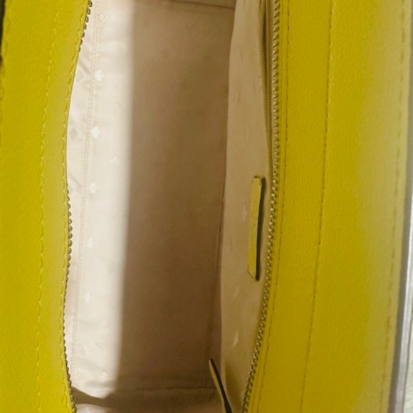 Kate Spade Lemon/White Brand New Pocket Bag/long handle not included - Picture 4 of 15